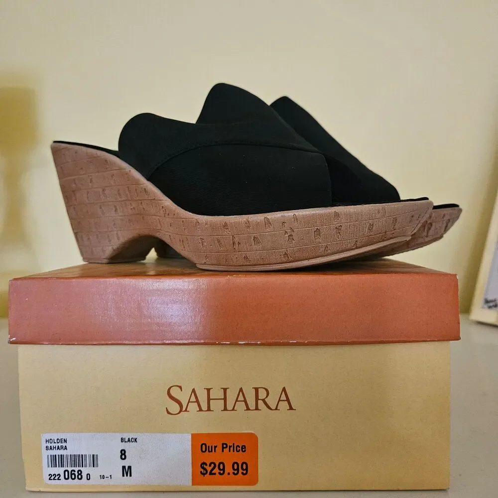 Sahara Black Sandals